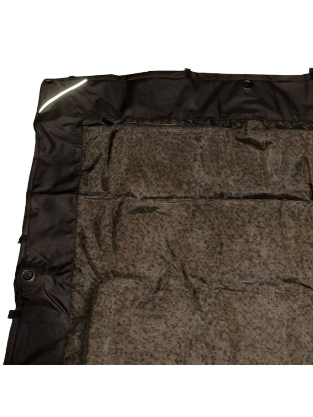 New Open FXW Dog Playpen Mesh Cover Top Black Fits 8 Panel 32" 40" 45" Height - Picture 2 of 10